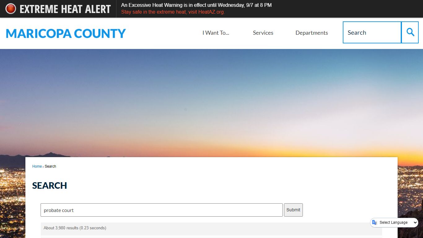 Search | Maricopa County, AZ